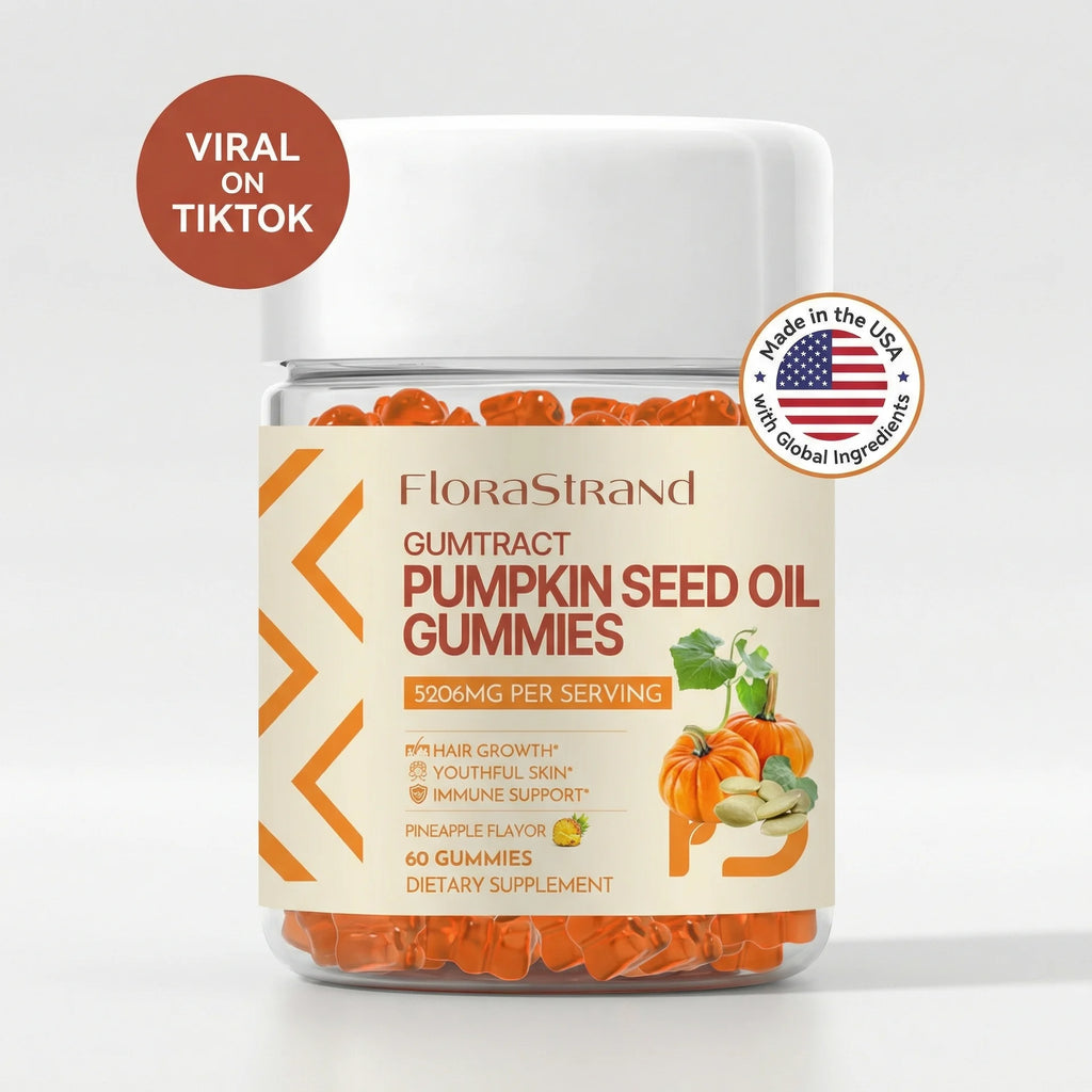FloraStrand Pumpkin Seed Oil Gummies