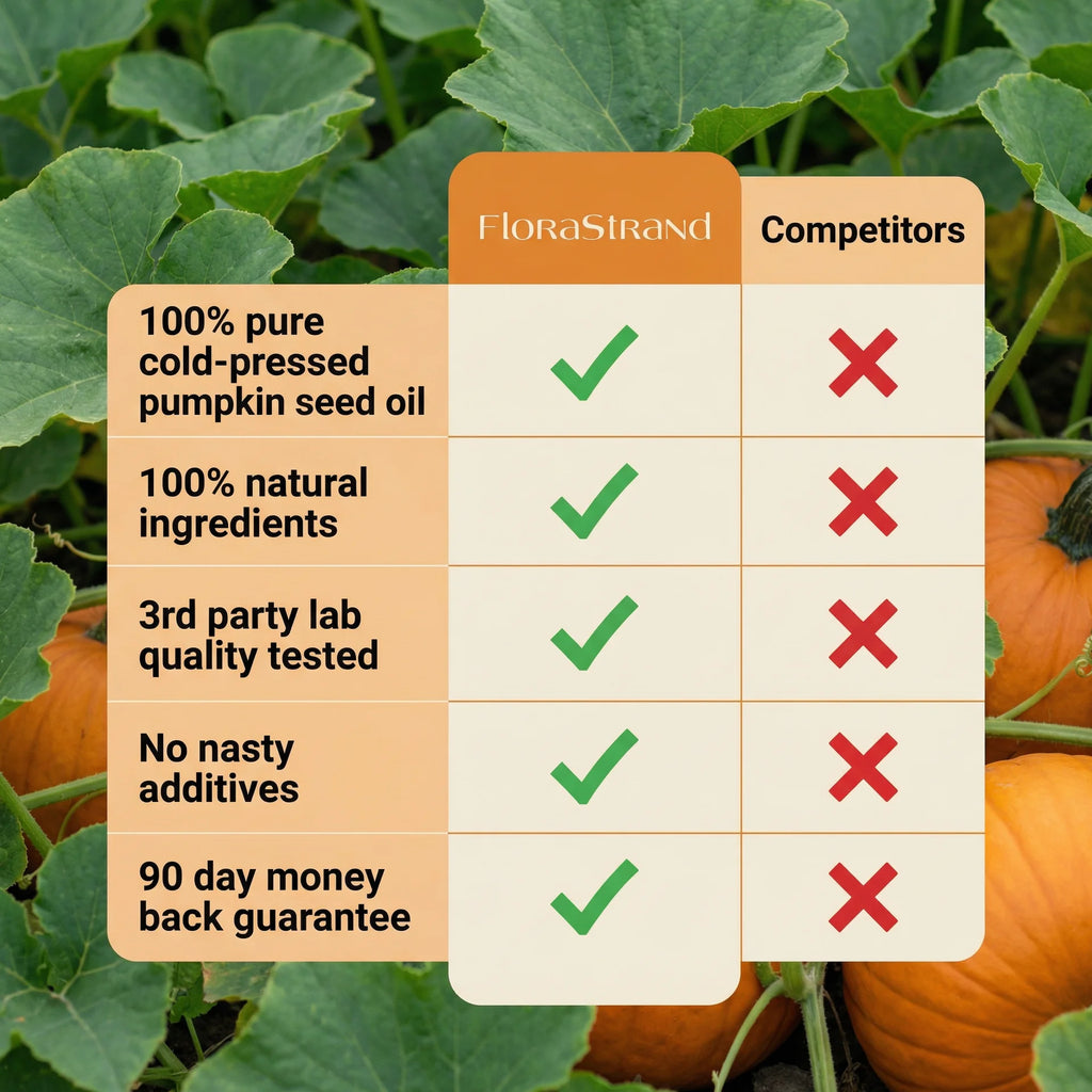 FloraStrand Pumpkin Seed Oil Gummies